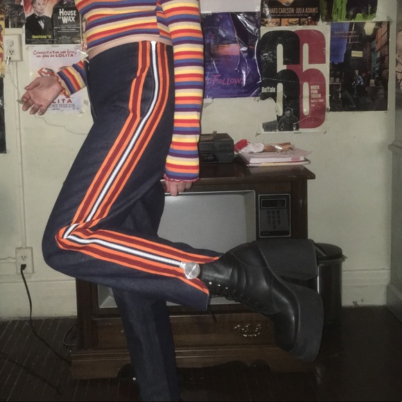 Calvin Klein stripe jeans 205W39NYC ✨ - Picture 4 of 8